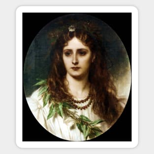 Ophelia - Thomas Francis Dicksee Sticker